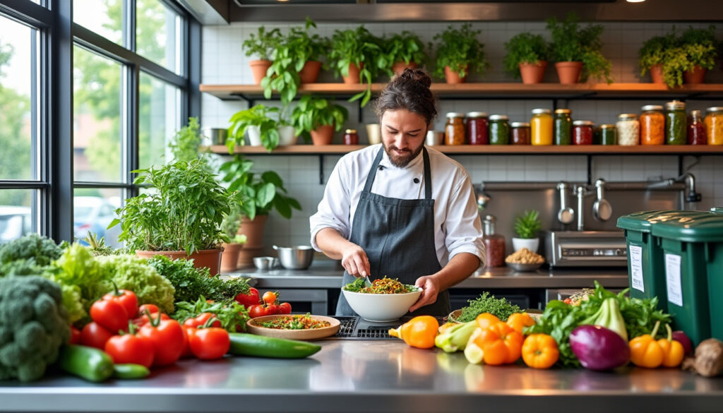 découvrez des conseils et des solutions pratiques pour réduire le gaspillage alimentaire en restaurant grâce à la cuisine durable. optimisez vos ressources et adoptez des gestes éco-responsables pour une gestion efficace et écologique.