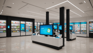 découvrez comment l’utilisation des écrans transforme l’expérience client, optimise l’interaction en point de vente et renforce la satisfaction grâce à une communication innovante et personnalisée.