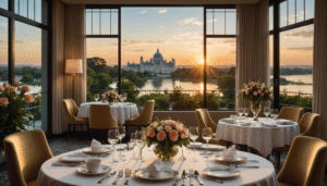 découvrez une sélection d’hôtels avec restaurants gastronomiques d’exception, où luxe, raffinement et haute cuisine se rencontrent pour sublimer votre séjour.