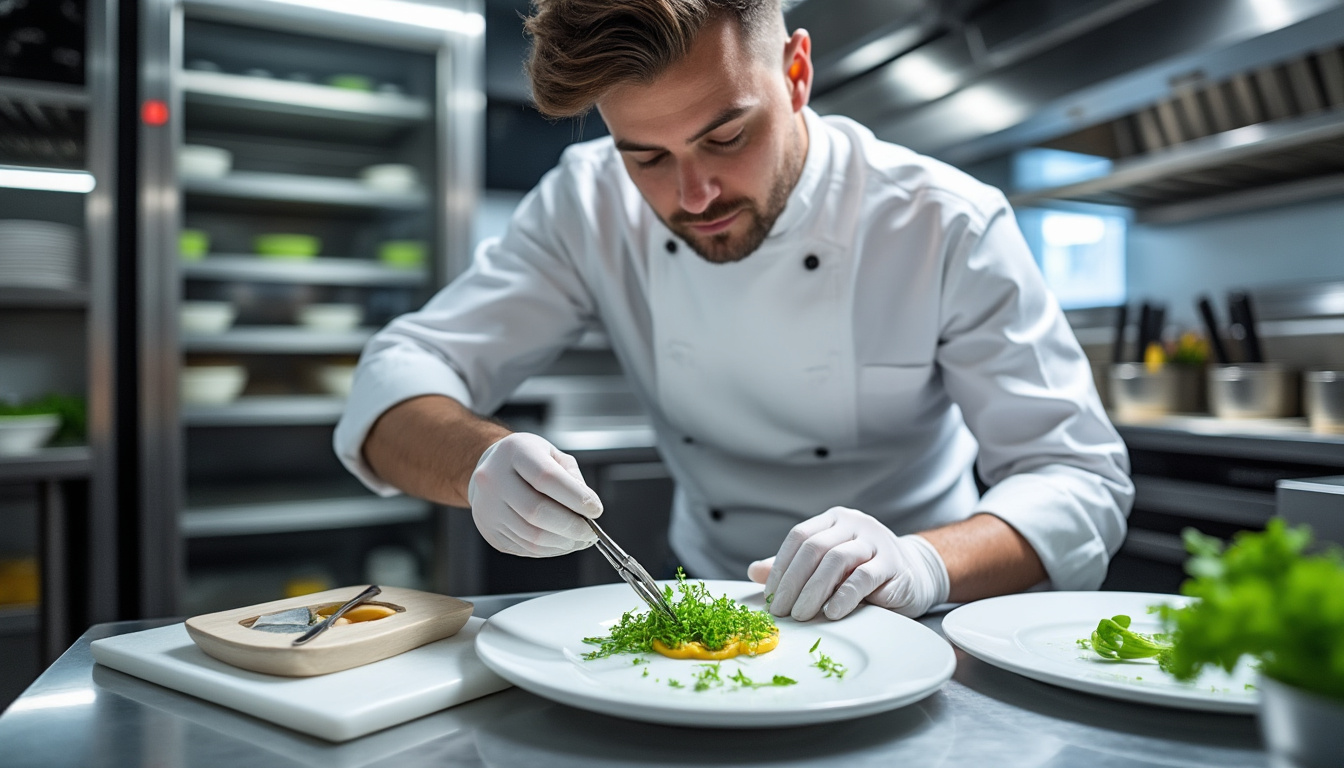 découvrez les techniques et ustensiles indispensables pour le dressage des assiettes : pinces, cercles et spatules. sublimez vos présentations culinaires et impressionnez vos convives grâce à nos conseils pratiques.