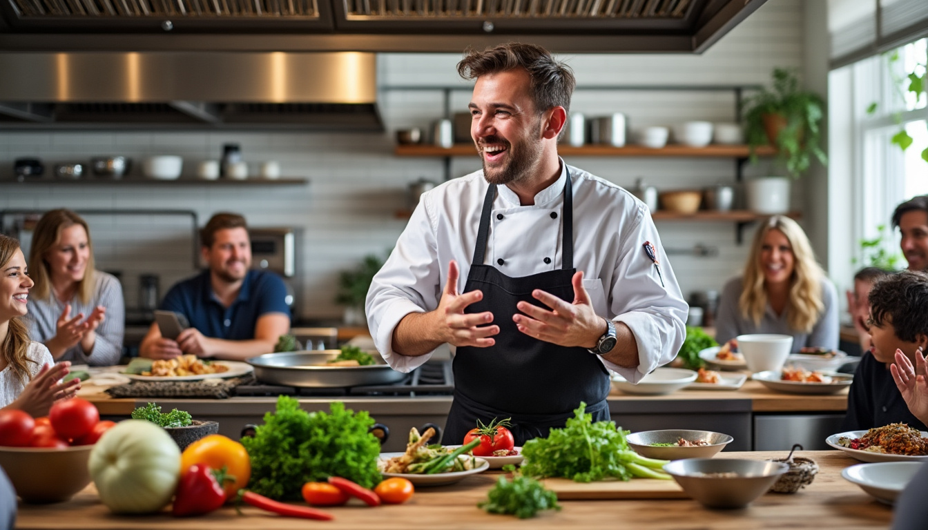 découvrez comment le live cooking allie sécurité alimentaire, gestion des flux et expérience spectaculaire pour offrir des moments uniques aux convives.