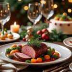 découvrez un menu de fêtes chic et maîtrisé pour noël, composé d’une entrée raffinée, d’un plat savoureux et d’un dessert gourmand. idéal pour émerveiller vos convives et passer un moment inoubliable autour de la table.