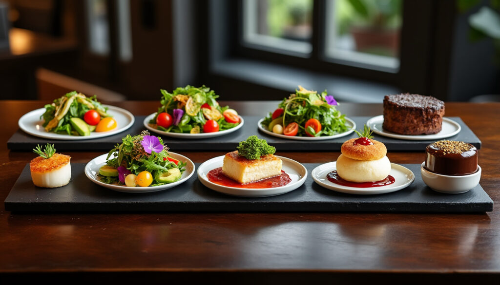 découvrez notre menu dégustation 5 temps : une expérience gastronomique raffinée alliant saveurs, cadence maîtrisée et portions équilibrées pour éveiller tous vos sens.