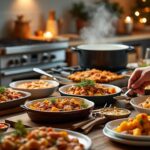 découvrez des recettes faciles à préparer à l'avance pour votre réveillon et maîtrisez l'art du réchauffage parfait pour un repas savoureux et sans stress.