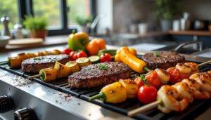 découvrez les techniques incontournables de la cuisson à la plancha et savourez nos recettes express pour des repas rapides, sains et délicieux.