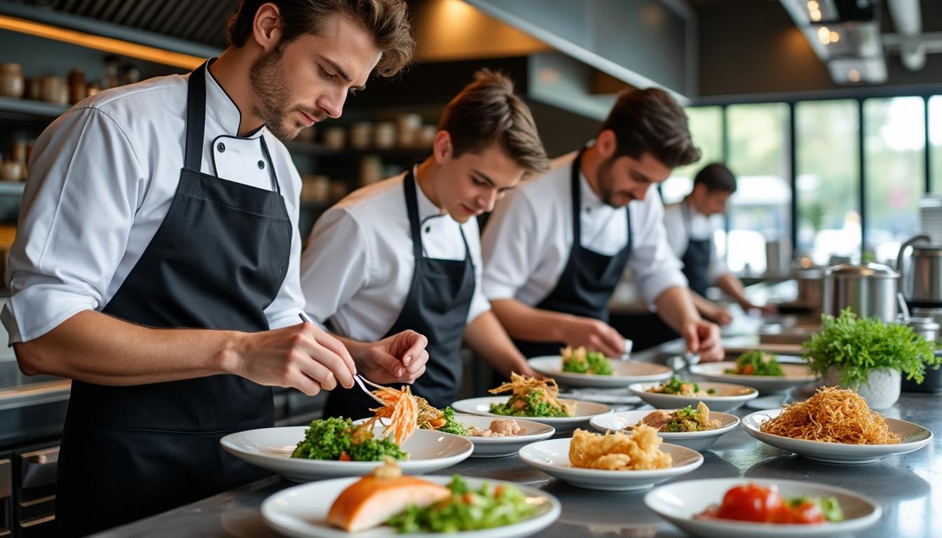 découvrez les portraits inspirants de jeunes chefs talentueux qui réinventent la cuisine française avec passion et créativité.