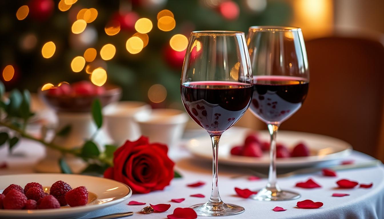 découvrez notre menu duo spécial saint-valentin accompagné d'un pairing de cocktails exquis pour une soirée romantique inoubliable.