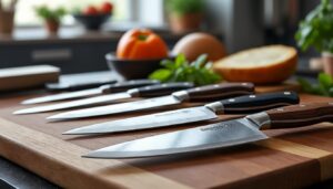découvrez notre guide complet des couteaux de chef, incluant les différents types de lames et les techniques d’affûtage pour une précision optimale en cuisine.