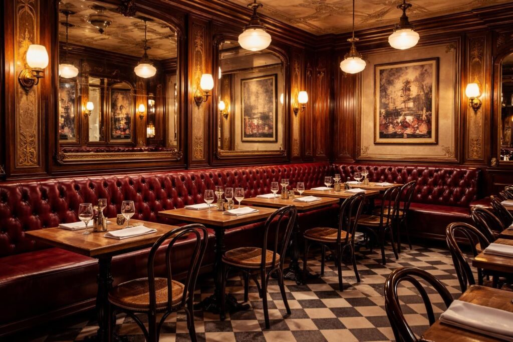 transformez votre salle à manger en une authentique brasserie parisienne grâce à nos conseils pour intégrer banquettes confortables et luminaires élégants, alliant charme et convivialité.