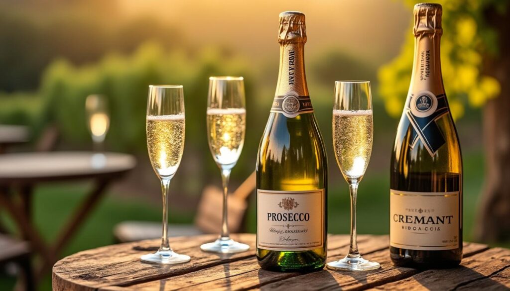 découvrez comment choisir entre prosecco, crémant et champagne pour toutes vos occasions festives grâce à notre guide complet des vins mousseux.