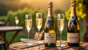 découvrez comment choisir entre prosecco, crémant et champagne pour toutes vos occasions festives grâce à notre guide complet des vins mousseux.