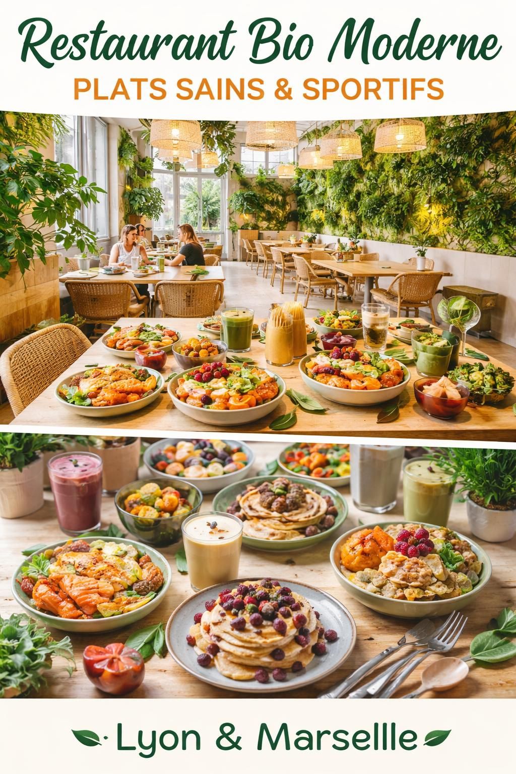 découvrez notre restaurant bio à lyon et marseille, spécialisé en cuisine saine pour sportifs, avec des menus équilibrés adaptés à vos besoins nutritionnels.