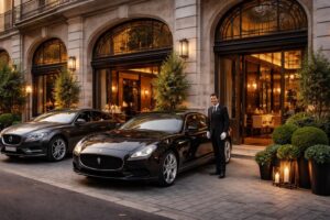 découvrez notre restaurant gastronomique à lyon offrant un service de valet parking dédié à votre maserati ou jaguar xf pour une expérience culinaire d'exception en toute sérénité.