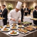 découvrez notre service de restauration gastronomique pour événements professionnels, avec un chef expert et un service traiteur personnalisé pour sublimer vos réceptions.