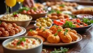 découvrez notre buffet finger food premium pour un anniversaire réussi, alliant saveurs raffinées et présentation élégante pour régaler vos invités.