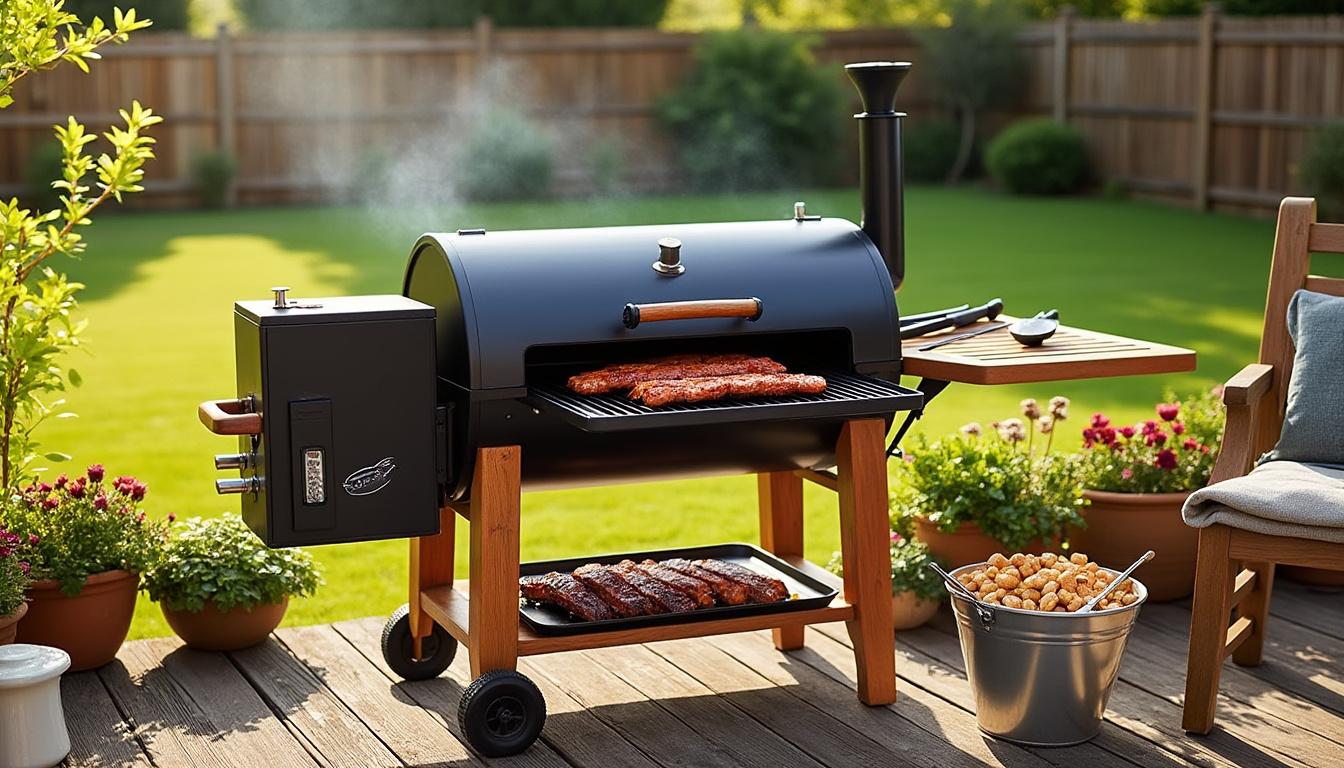 découvrez comment créer votre fumoir maison, les différents types de bois à utiliser pour une saveur optimale, et des recettes savoureuses pour réussir vos plats fumés.